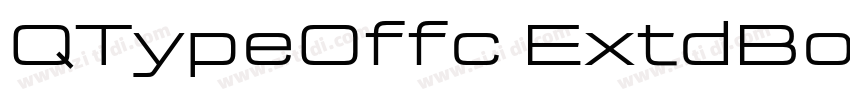 QTypeOffc ExtdBold字体转换